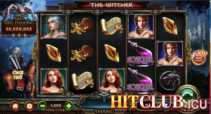 Chia sẻ kinh nghiệm chơi Witcher Hit Club nổ hũ lớn nhất